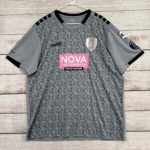 Albion SC San Diego Jersey Mens XXL Capelli Sport NWT Short Sleeve Gray